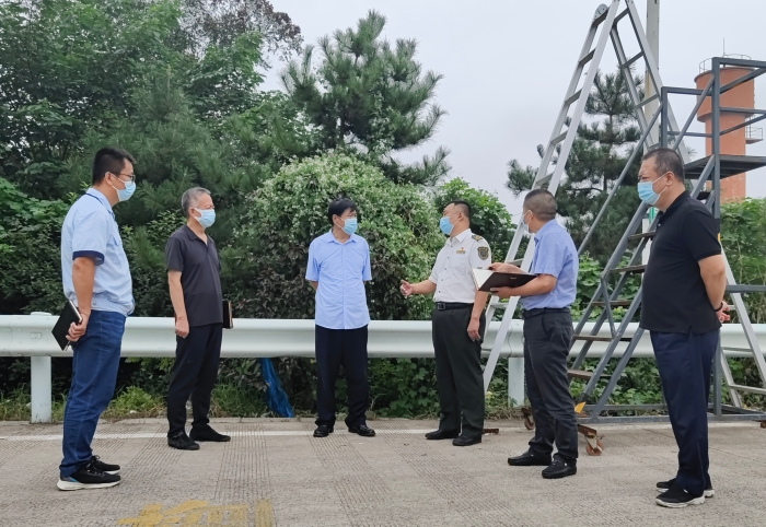 石安分公司領導深入基層督導疫情防控工作 (1)