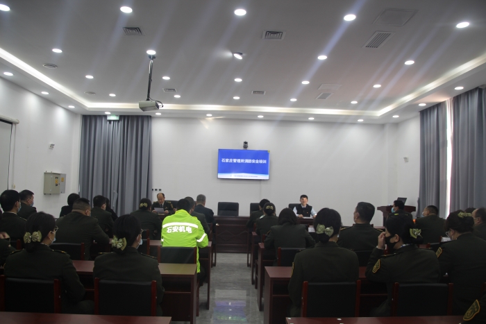 2023-3-30 石家莊管理所開展消防安全培訓和演練 攝：馬小華